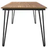 vidaXL Table de jardin pieds de table en épingle à cheveux Voir les images du produit 5