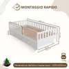 Crazy Pine Letto per bambini con cassetto 100x200 cm - Anteprima dell’immagine prodotto 2