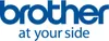 The image shows the Brother logo and slogan "at your side". Voir les images du produit