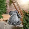 esotec Wasserspeier mit Solarpumpe FROSCH Teichfigur Produktbild-Vorschau 1