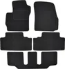Tapis De Sol Noir Velours Pour Mazda 5 2005-2010 7-Seats Voir les images du produit 1