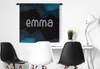 MuchoWow® Wandteppich Wandbehang Emma - Pastell - Mädchen Produktbild-Vorschau 3