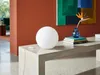 Kleine LED Tischlampe mit Glaskugel Weiß, dimmbare Produktbild-Vorschau 7