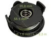 3X Fadenspule für Makita DUR 181 Z RF 193 141 196146-9 Produktbild-Vorschau 2