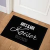 Fußmatte Mrs & Mr Nachname Name Datum personalisierbar Produktbild-Vorschau 2