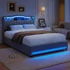 INONEFT Stauraumbett 140x200cm, Bett mit Stauraum, 4 Produktbild-Vorschau 9