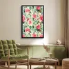 MuchoWow® MuchoWow® Gerahmtes Poster Blumen - Insekten - Produktbild-Vorschau 2