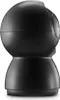 A black security camera shown from the side. Produktbild-Vorschau