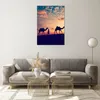 Bilder auf glas - Einteilig - Kamel Wohnwagen - 70x100cm - Produktbild-Vorschau 7