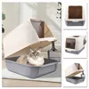 Katzentoilette mit Deckel Katzentoilette geschlossen Produktbild-Vorschau 5