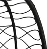 vidaXL Chaise suspendue en forme d'œuf, marron café, 91,5 x Voir les images du produit 7