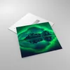 Bilder auf glas - Berg Gletscher Wasser - 70x70cm - Produktbild-Vorschau 2