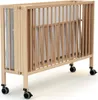 AT4 - Lit bébé pliant professionnel 60x120 cm FLOW Hêtre Voir les images du produit 3