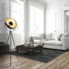 Lampa podłogowa Bernice E27 Ø40cm czarna Podgląd zdjęcia produktu 9