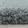 60x110 cm Kusový koberec Fluffy Shaggy 3500 light grey Náhľad obrázku produktu 5