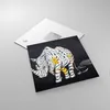 Bilder auf glas - Nashorn modern - 30x30cm - Glasbilder - Produktbild-Vorschau 2