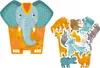 HABA Puzzle 2-in-1 – Elephant, 12 Stück(e), Tiere, 3 Produktbild-Vorschau 4
