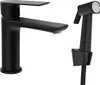Rubinetto per lavabo con doccetta bidet, nero opaco Anteprima dell’immagine prodotto 1