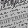 style3 Papa Vorbild Superheld und immer da! Herren T-Shirt Produktbild-Vorschau 2