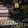 2x LED Außenleuchte, Lichtspiel, Metall, Akku, gold, H 70cm Produktbild-Vorschau 8