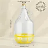 2 x 5L Glasballon (Gallone) mit Schutzkorb, Produktbild-Vorschau 3