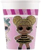 Gobelet en carton anniversaire LOL 8 pcs 200ml Godan Voir les images du produit 2