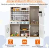 Drewniana kuchnia dla dzieci COSTWAY, kuchnia do zabawy z Podgląd zdjęcia produktu 8