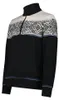 MAN Fleece Sweater, gebreid, waterdicht, zwart, blauw Productafbeelding-voorbeeld 3
