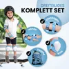 Inliner Schoner Set Kinder 6-Teile Knieschoner Set Kinder Produktbild-Vorschau 2