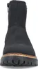 A black boot is shown from the front against a white background. Produktbild-Vorschau