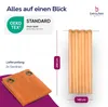 Beautex Gardine Dolly, rideau transparent, disponible avec Voir les images du produit 3