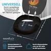 SANILO® WC sedadlo s mäkkým zatváraním Black Eye, WC Náhľad obrázku produktu 4