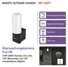 GoSmart Rotierende Outdoor IP Kamera mit WiFi und Licht IP-310 TORCH, schwarz Produktbild-Vorschau
