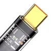 Baseus Ladekabel USB-Kabel - USB Typ C 100W 2m Schwarz Produktbild-Vorschau 3