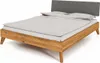 Bett Gerg 4 Sonderlänge 90x210 Wildeiche massiv Produktbild-Vorschau 1