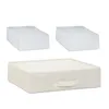 Relaxdays Regalsystem, 3 Stoff-Schubladen, universale Produktbild-Vorschau 5