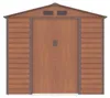 Domek ogrodowy G21 GAH 407 - 213 x 191 cm, brązowy Podgląd zdjęcia produktu 2