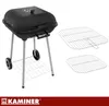 Holzkohlegrill für den Garten mit Deckel und Ablagefläche Produktbild-Vorschau 4