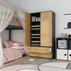 Kleiderschrank mit griffloser Front Jorn 90 cm Produktbild-Vorschau 4