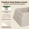 vidaXL Col de sapin de Noël blanc 60 x 60 x 28 cm Jacinthe Voir les images du produit 6