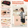 COSTWAY Spielküche Kinder, Kinder Spielküche Spielset mit Produktbild-Vorschau 4