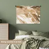 MuchoWow® Wandteppich Wandbehang Farbe - Braun - Grau Produktbild-Vorschau 4