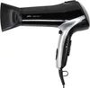 A black and silver Braun Satin Hair 7 hairdryer is shown against a white background. Produktbild-Vorschau