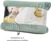 liebling Kuscheldecke Cashmere Feeling 220 x 240 cm, Aqua, Produktbild-Vorschau 5