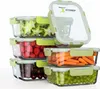 FITPREP Frischhaltedosen Glas 12-teiliges Set [6 Produktbild-Vorschau 8
