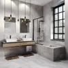 Badewanne Rechteck 180x80 mit Wannenträger, Ablaufgarnitur Produktbild-Vorschau 2