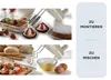 Ariete 1548/03, Handmixer, Beige, Kneten, Mixen, Tasten, Produktbild-Vorschau 3