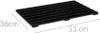 Badematte bambus-spaltenboden schwarz 53x36cm - 5 five Produktbild-Vorschau 7