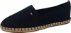 Tommy Hilfiger Basic Espandrills Leinenschuh Schwarz Produktbild-Vorschau 7