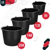 KOTARBAU set di 5 secchi da costruzione in plastica Secchio Anteprima dell’immagine prodotto 8